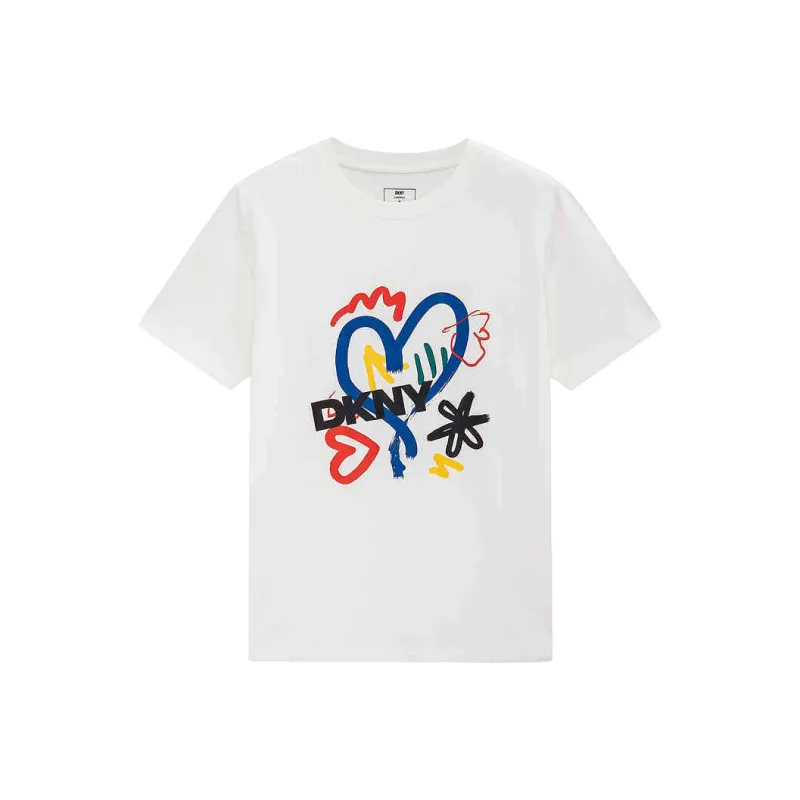 DKNY T-Shirts Women's White-0