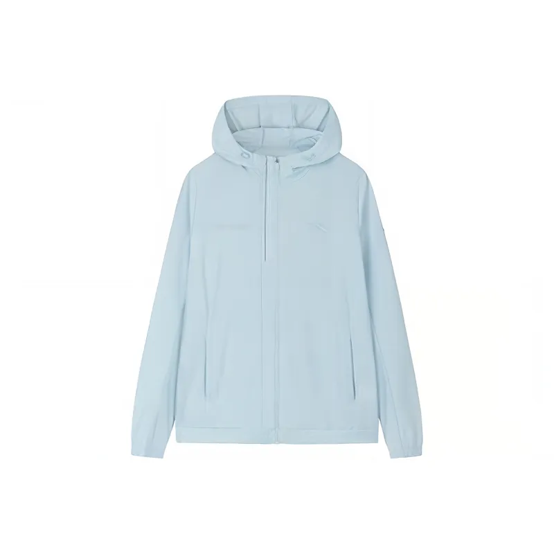 Anta Jacket Women's Light Glow Blue-0