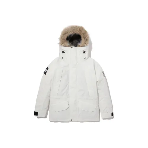 THE NORTH FACE Antarctic Collection UNDYER ANTARCTIC EXPEDITION PARKA Down Jacket G TEX Fabric Unisex White