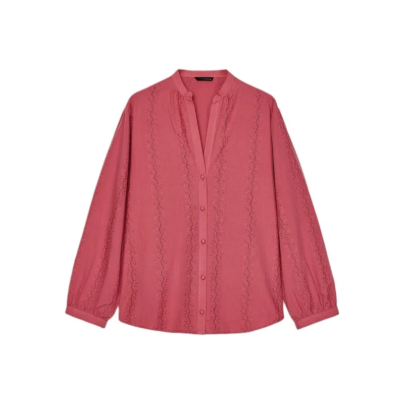 ZARA Shirts Women's Burgundy-0