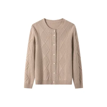 H YXIANG Cashmere Sweater Women's