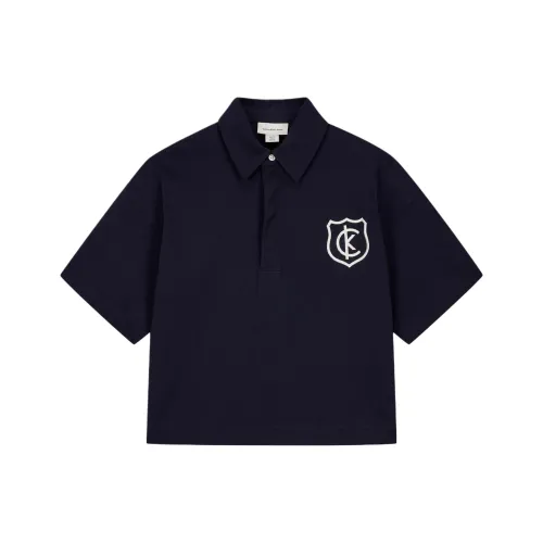 CALVIN KLEIN Polo Shirt Women's Marine Blue