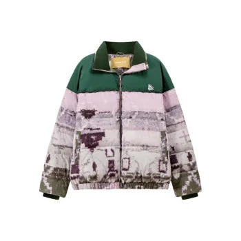 NO ONE ELSE Down Jacket Unisex Purple