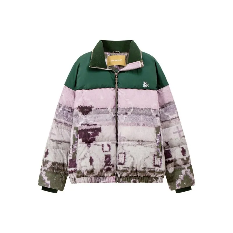 NO ONE ELSE Down Jacket Unisex Purple-0