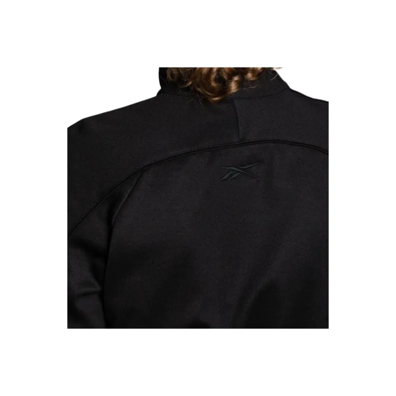 Reebok Logo embroidered Cropped Track Jacket-4