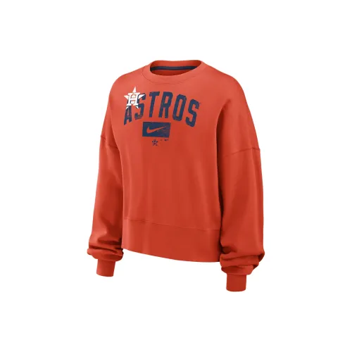 Nike Houston Astros Team Women's Nike Mlb Pullover Sweatshirt