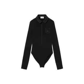 LACOSTE Classic Polo Collar Top