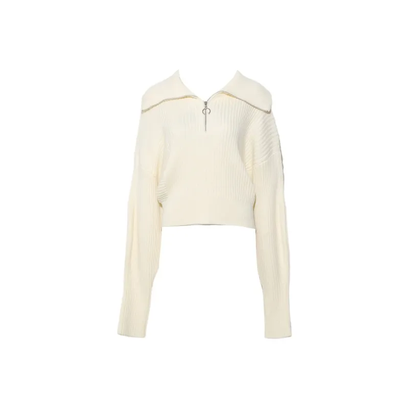 DPLAY Knitwear Women's Creamy Apricot-0