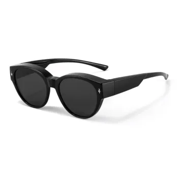 MK MINGKU TR/Memory Plastic Round Sunglasses Unisex