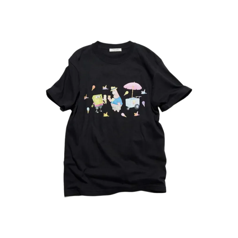 Spongebob Squarepants X FREAK'S STORE Sponge Baby, Collaboration T Shirts Unisex-0