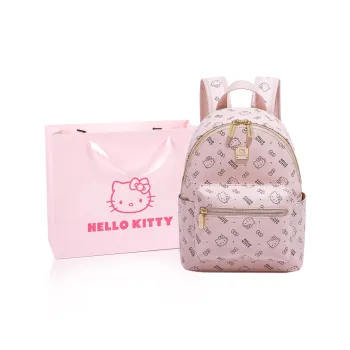 MESUCA Sanrio Hello Kitty Collaboration Kitty Series PU Backpack Women's Pink