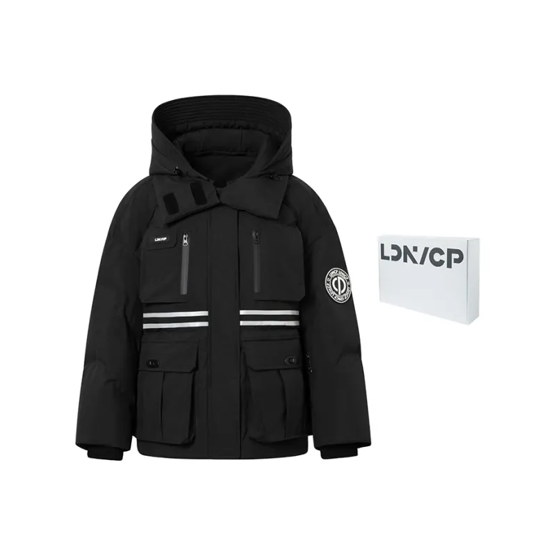 CHENPENG LDN Hooded Loose Fit Down Jacket Women's-4