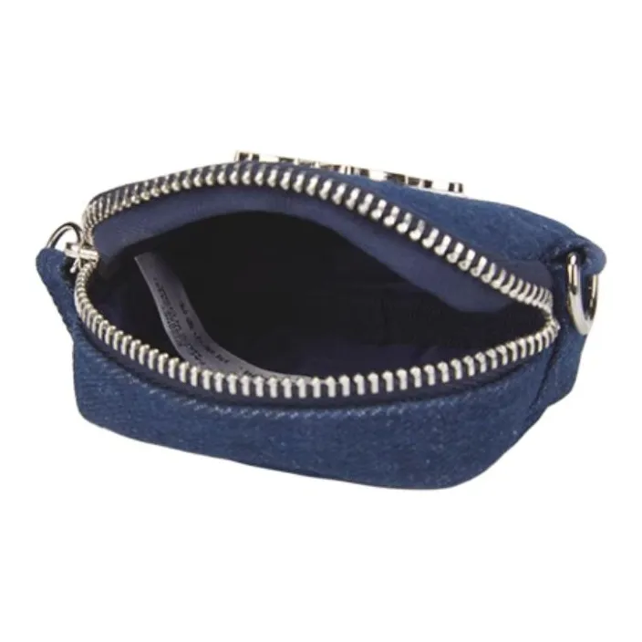 Disney Artificial Leather Storage Bag Coin Purse Card Holder Unisex Blue-5