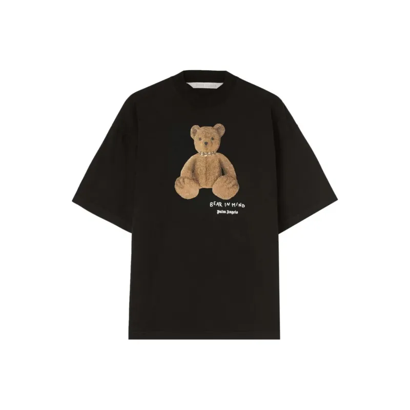 PALM ANGELS Bear In Mind T Shirt-0