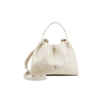 LA FESTIN Top Grain Cow Leather Handbag Medium Size Women's Multicolor