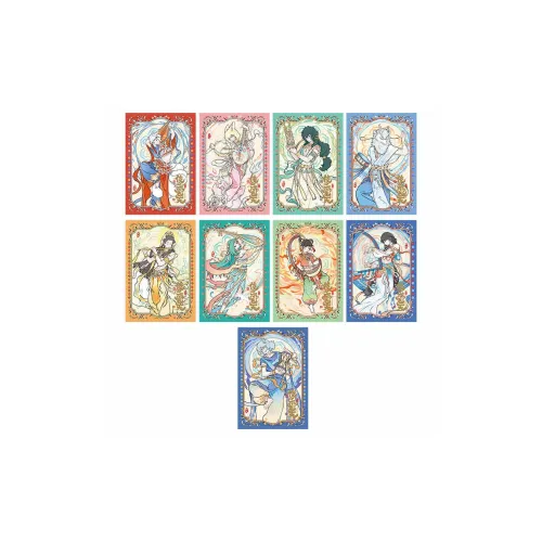 Inhuman x DUNHUANGHUAYUAN Flying Musician Set Anime / Games Postcards