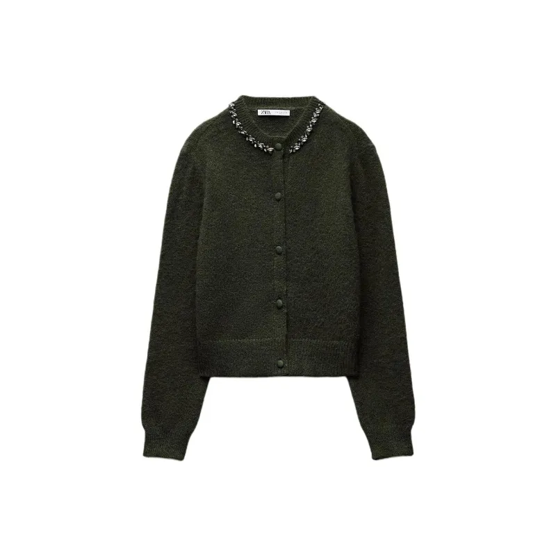 ZARA Knitwear Women's Green-0