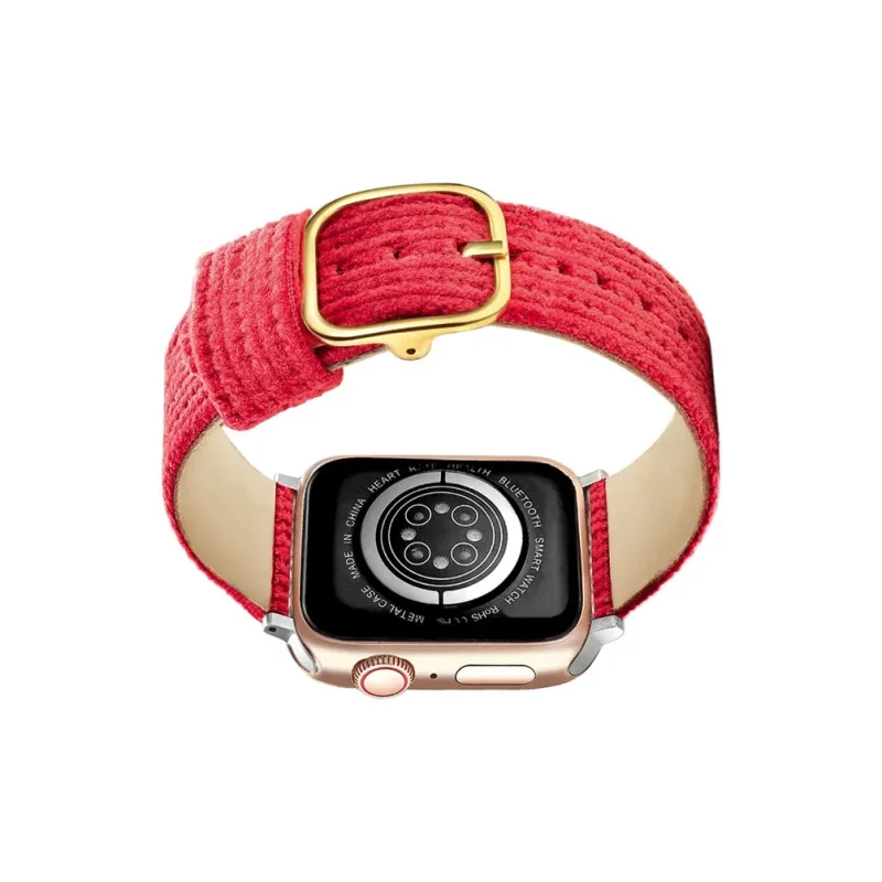 ZHENGGUANG Watch Band Apple Compatibility Corduroy Material-9