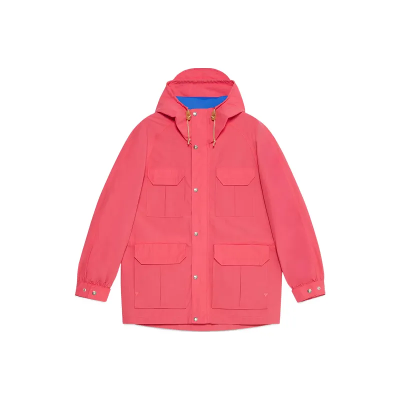 GUCCI X The North Face Coat Dark Pink-0