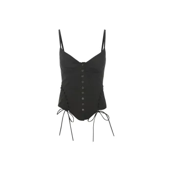 Miaou CHRISTINA CORSET Camisole Women's Black