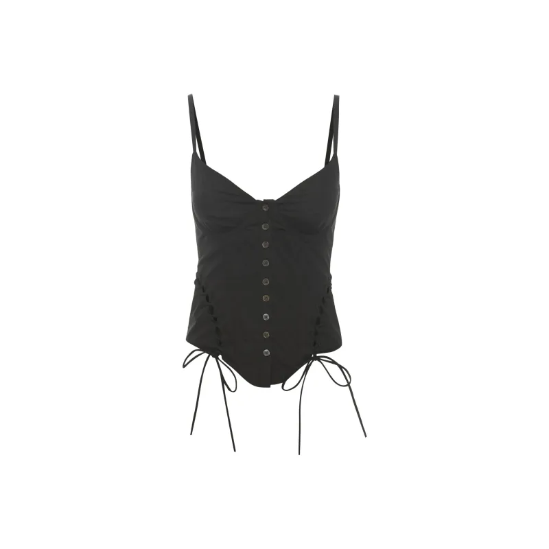 Miaou CHRISTINA CORSET Camisole Women's Black-0