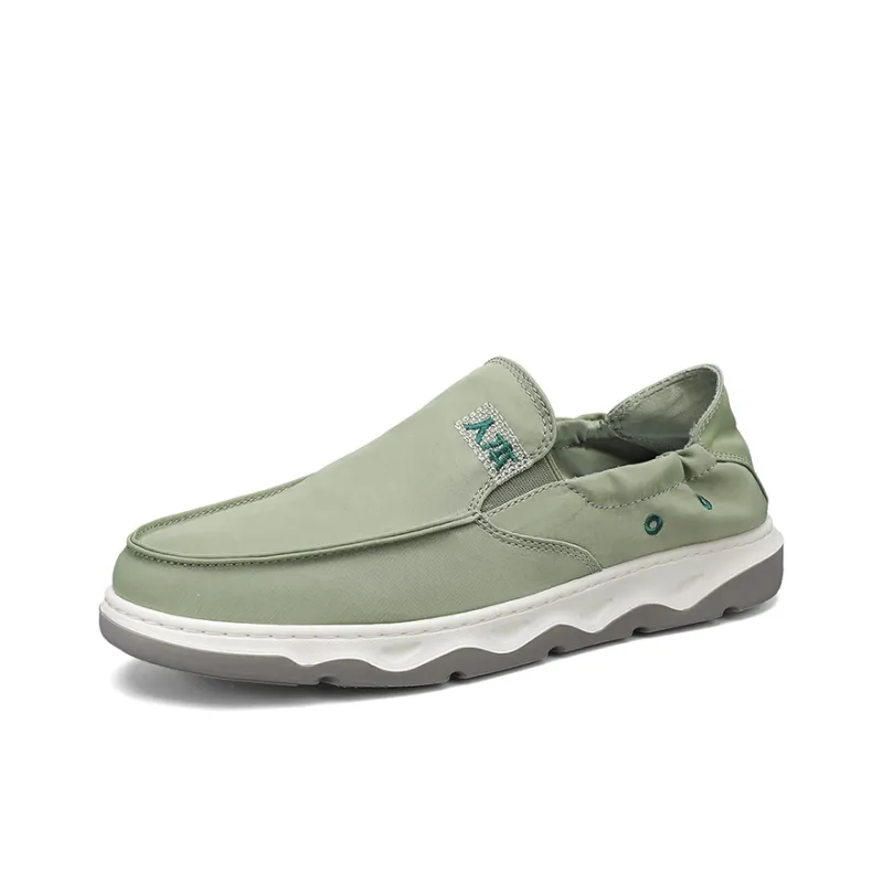 RENBEN Breathable And Lightweight Low Top Canvas Shoes Men's-13