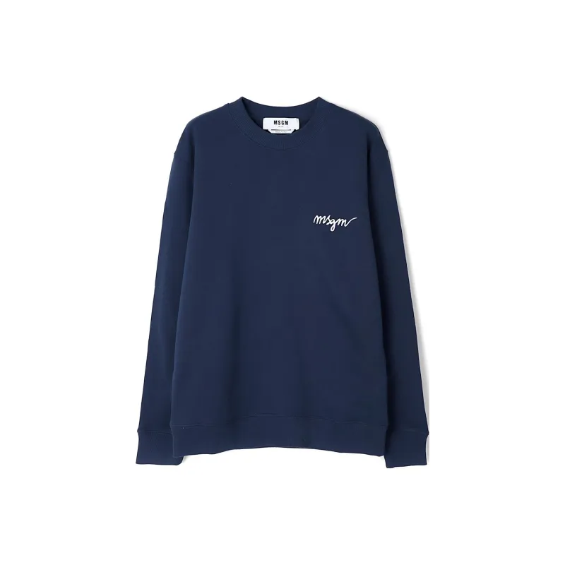 MSGM Sweatshirts Women's Blue-0
