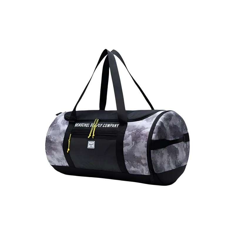 Herschel Innersect Collaboration Travel Bag Handbag Unisex Gray/Suttonc Black-1