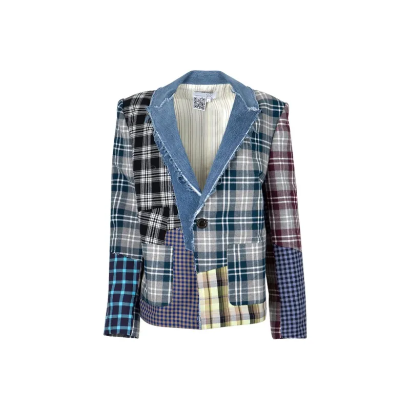 NATASHA ZINKO Jackets & Coats Women's Blue-0