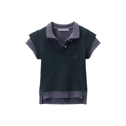 Alexander Wang Layered Effect Polo Shirt