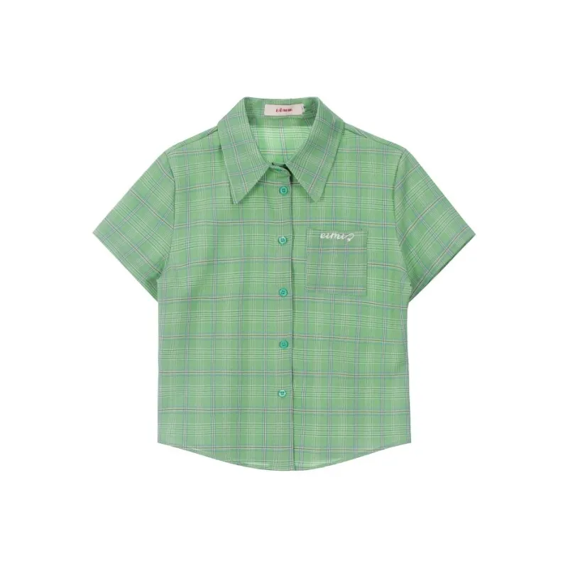 Vine Color Shirts Women's Green-0