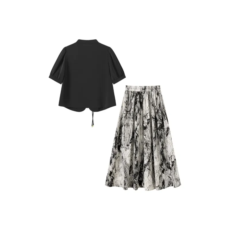 TOUCH Two Piece Skirt Sets Women's-1