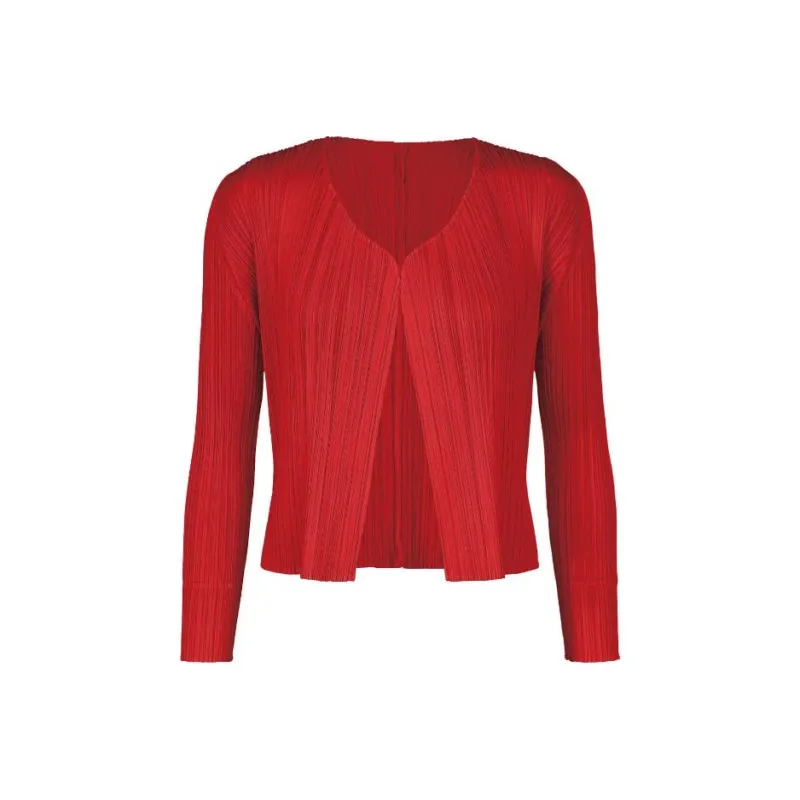 PLEATS PLEASE ISSEY MIYAKE FW23 Shirt Women's Red-0