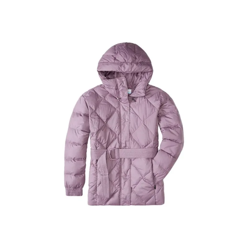 Columbia Down Jackets Women's Light Purple-0