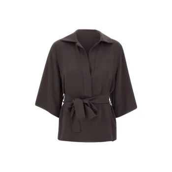 PAROSH Shirts Women's Brown
