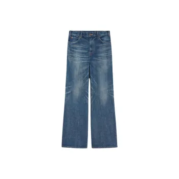 CELINE SS25 Jeans Men's Dark Blue