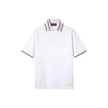 GUCCI SS24 Polo Shirt Women's White