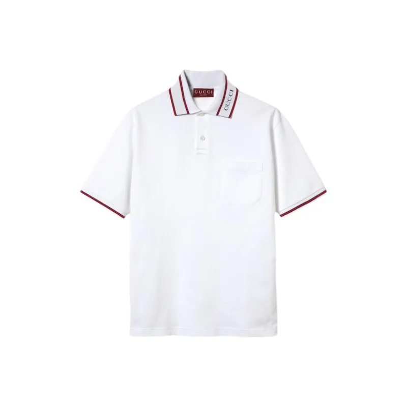 GUCCI SS24 Polo Shirt Women's White-0