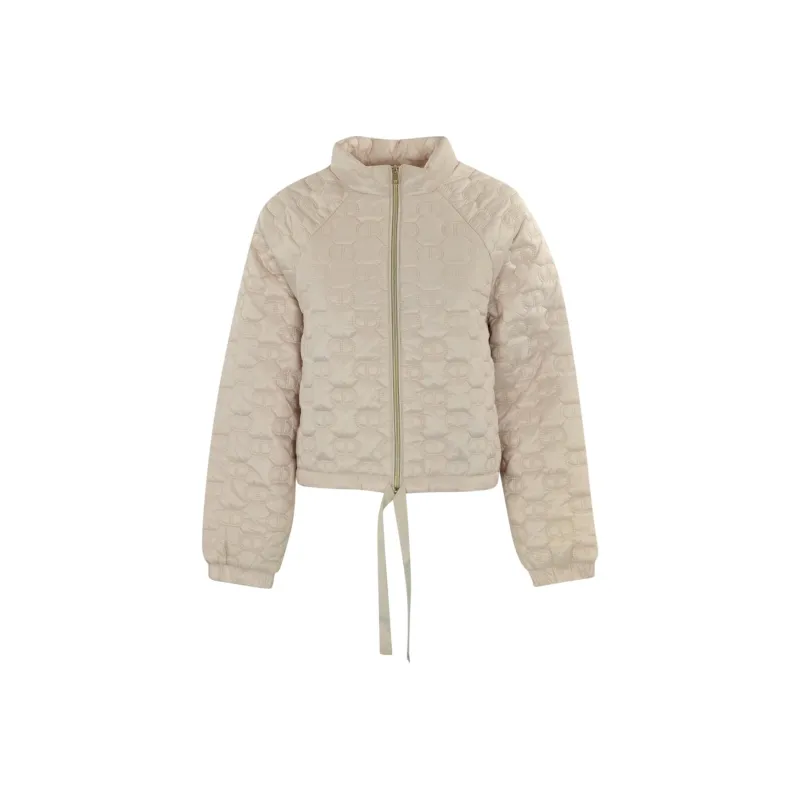 Twinset Oval T Quilted Puffer Jacket-0