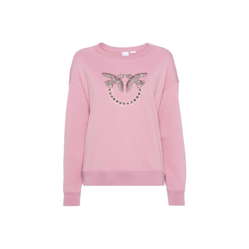 PINKO SS24 Sweatshirt Women's Pink-0
