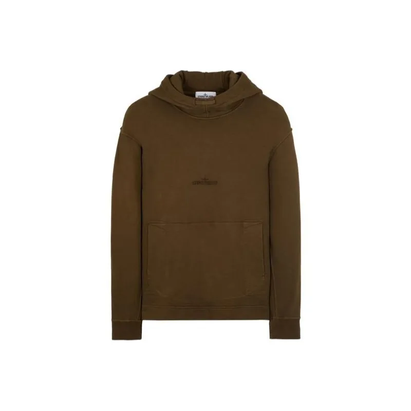 STONE ISLAND Sweatshirt Women's Olive Green-0