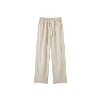 LOOX! Casual Pants Unisex Beige Apricot