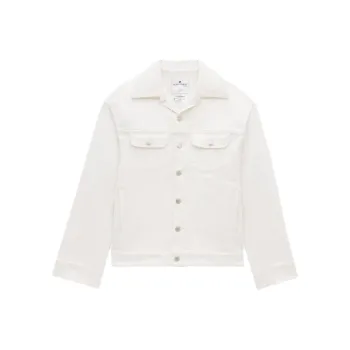 COURREGES SS24 MULTIFLEX DENIM TRUCKER JACKET Jackets Coats Women's Heritage White/Traditional White