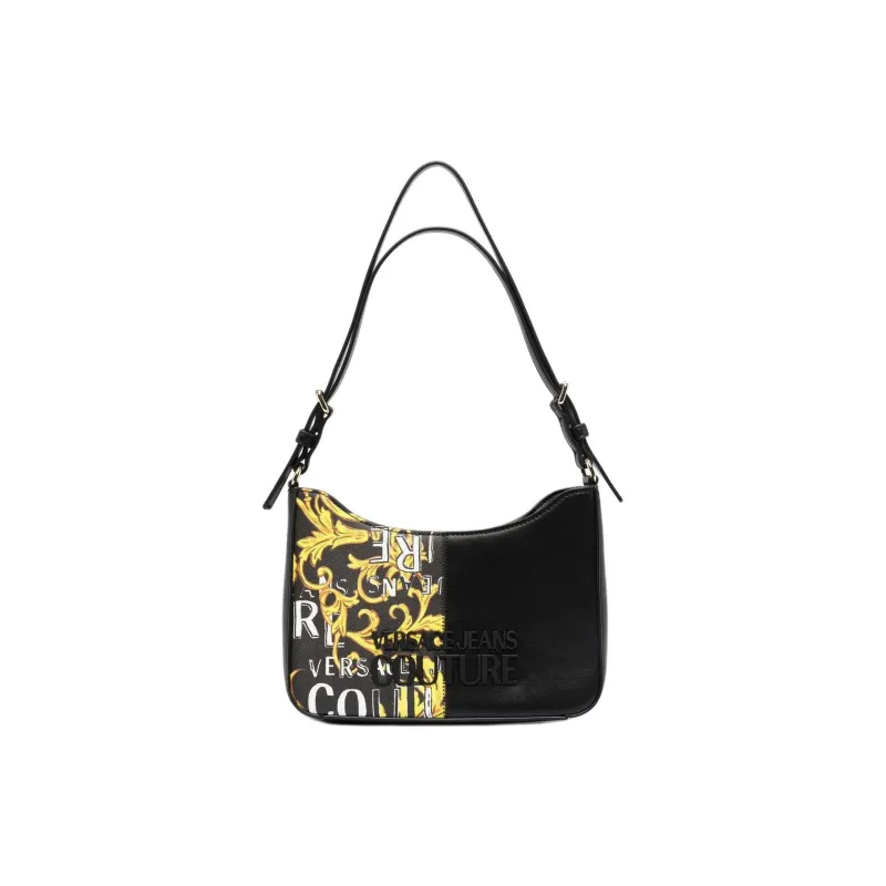 VERSACE JEANS COUTURE Pu Handbag, Shoulder Bag Regular Women's Black-0