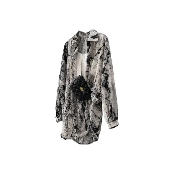 Cypress House Shirt Women's Ink Wash Light Gray