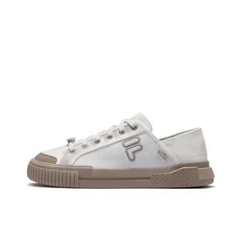 FILA FUSION Wallride Low Top Skateboard Shoes Men's White Brown