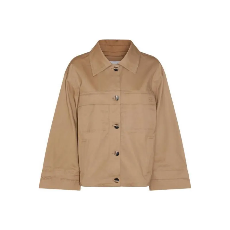 GANNI Herringbone Knotted Jacket-0