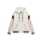 Cotton White/Brown/Pink