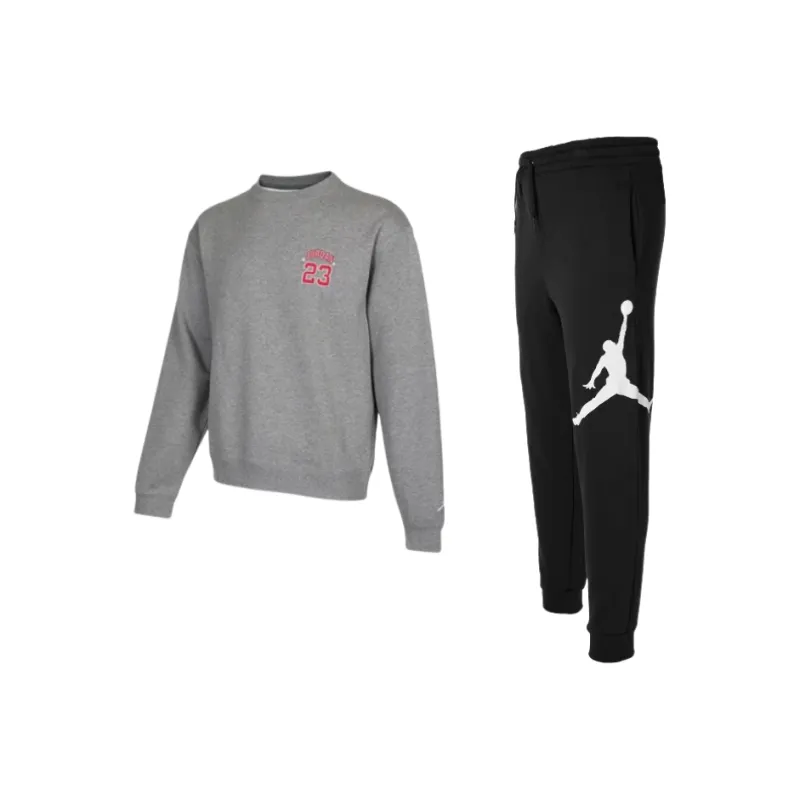 Jordan Casual Sportswear Men Light Gray/Black-0