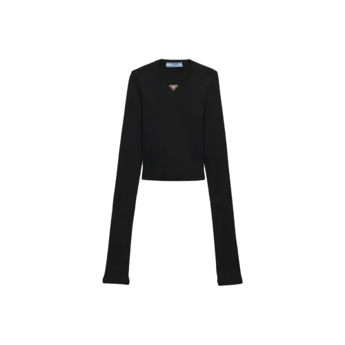 PRADA SS25 Knitwear Women's Black